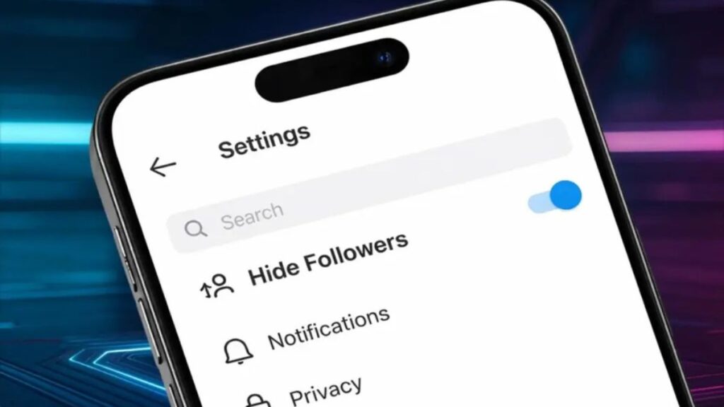 how to hide followers on instagram